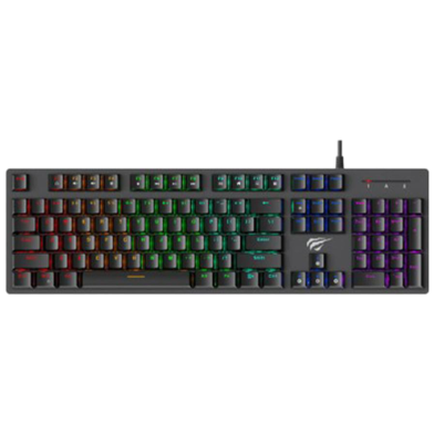 Havit KB858L Backlit Multi-Function Mechanical Gaming Keyboard image