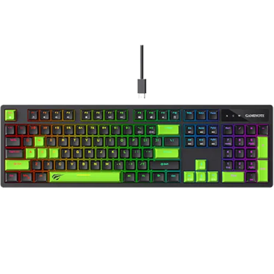 Havit KB893L Backlit Mechanical USB Gaming Keyboard image
