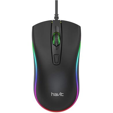 Havit MS72 Cool Rgb Led Gaming Optical Mouse image