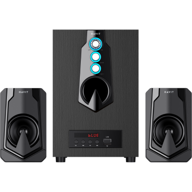 Havit SF156 Multi Function Bluetooth Ac Power 2:1 Sub Woofer Speaker image