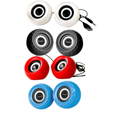 Havit USB Speaker Black/Blue/Red (SK486) image