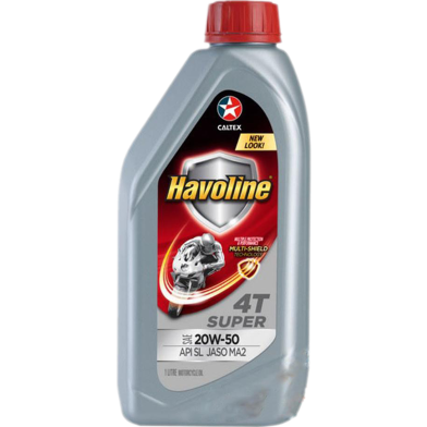 Havoline 20W-50 Mineral Motorcycle Engine Oil 1 Ltr image