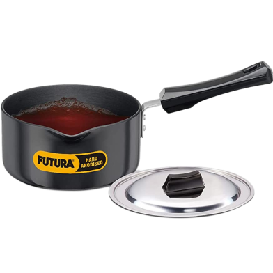 Hawkins/Futura Hard Anodized Saucepan 1.5 L With Stainless Steel Lid image
