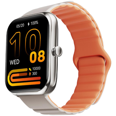 Haylou RS4 Max BT Calling SmartWatch - Silver image