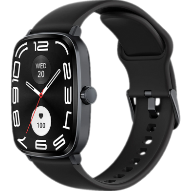 Haylou RS5 Bluetooth Calling Smartwatch (Black) image