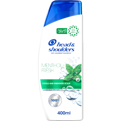 Head And Shoulders Anti Dandruff Menthol Fresh Shampoo 600ml image