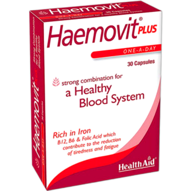 HealthAid Haemovit Plus – 30 Capsules image