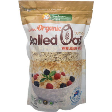 Health Paradise Organic Tender Rolled Oats 500ml image