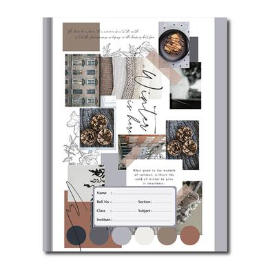 Hearts Floral Binding Khata 300 Pages image