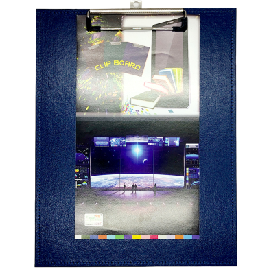 Hearts Clip Board - Blue image