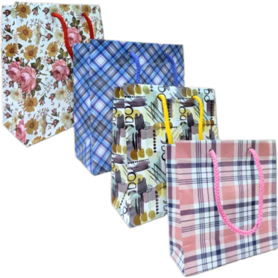 Hearts Design Shopping Bags-Small (B) - 10 Pcs image