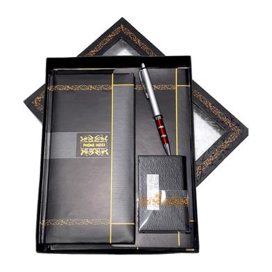 Heart's Elegant Gift Box (Notebook, Telephone index, Card Holder and Pen) image