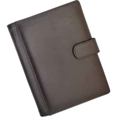 Hearts Executive Spiral Diary 2026 - Chocolate Color image