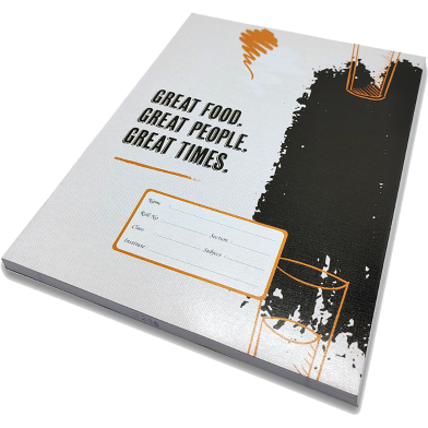 Hearts Floral Binding Khata Roll / Bangla 120 Page image