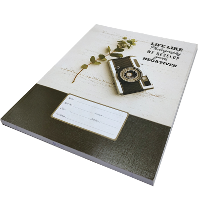 Hearts Floral Binding Khata Roll / Bangla 200 Page image