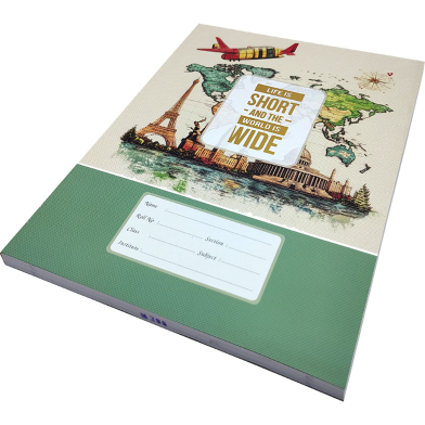 Hearts Floral Smart Binding Khata 200 Page image