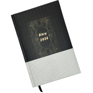 Hearts General Diary 2026 Premium Daily Planner Smooth Paper Durable Binding Elegant Design Office Business Study Personal Use image
