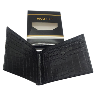 Hearts Leather Money Bag - Black (Single Chamber) With Pocket Notebook Medium FREE image