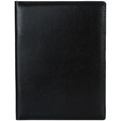 Hearts Menu Folder Black - 4 Sheets (8 Page) image