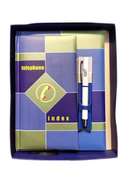 Heart's Premium Gift Box (Notebook, Telephone index and Pen) image