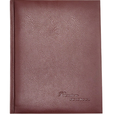 Hearts Premium Notebook - Maroon image