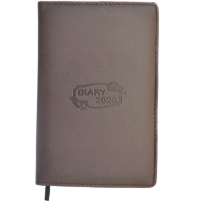 Hearts Soft Diary 2026 Pu Leather Smooth Paper Office Personal image
