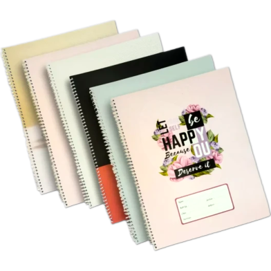 Hearts Spiral Khata (120 Page) - 3 Pcs image