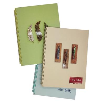 Hearts Stylus Notebook (Light Cyan Blue Color) image