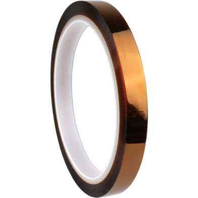 Heat Resistant Kapton Tape Polyimide Reflective Tape High Temperature Adhesive Polyimide Faucet Electronic Industry- Wide-10mm image
