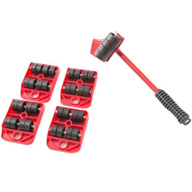Heavy Duty Furniture Moving Tool Set – Easy Lifter And Slider Kit for Sofa Bed Table And More image