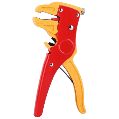 Heavy Duty Self-Adjusting Wire Stripping Tool With Built-In Cutter image