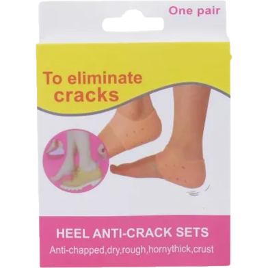 Heel Anti Crack Set For Anti Chapped Dry Rough Homythick Crust For Men And Women (1 Pair) image