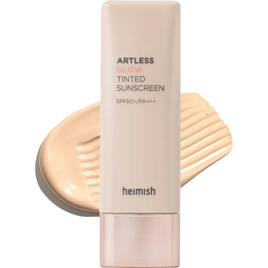Heimish Artless Glow Tinted Sunscreen Shine Beige Spf50 Plus Pa Plus Plus Plus 40ml image