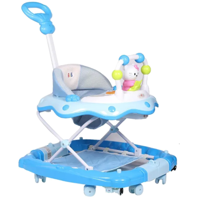 Hello Kitty Baby Rocking Walker with Handle- Blue image