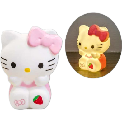 Hello Kitty Led Cartoon Night Light Lamp - 1pcs image
