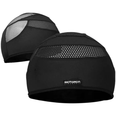 Helmet Sports Breathable Motorista Inner Cap Black - 1Pcs image