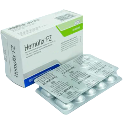 Hemofix FZ - 10's Strip Tablet image