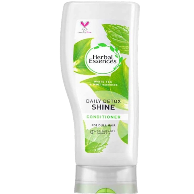 Herbal Essences Daily Detox Shine White Tea and Mint Conditioner 400ml image