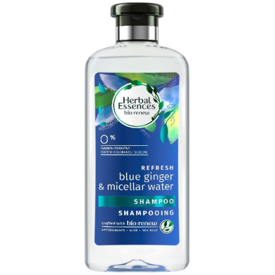 Herbal Essences Micellar Water And Blue Ginger Shampoo 400ml image