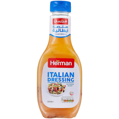 Herman Italian Salad Dressing Bottle 237ml image