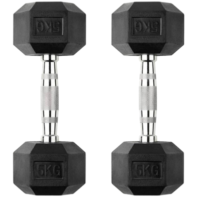 Hex Dumbbel - 5 kg - 1 Pair image