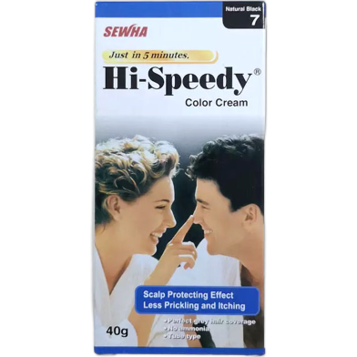 Hi Speedy Color Natural 7 Black 40gm image