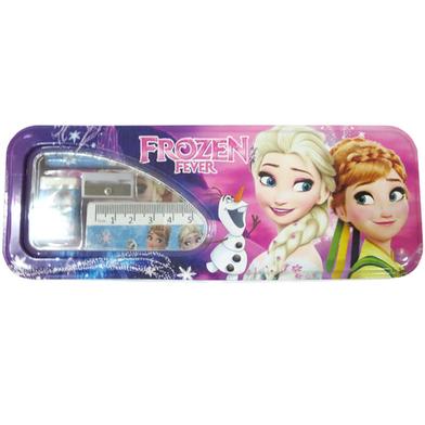 Hickoo Fancy pencil box with stationery Items Multi Color image