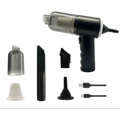 High Quality 3 in 1 Mini Car Rechargeable Vacuum Cleaner And Air Blower image