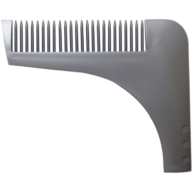 High Quality Beard Shaper Comb Facial Hair Shaping Tool (Black and Gray) -202653646 image