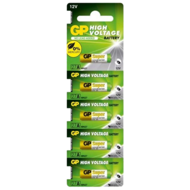 High Quality GP Super Alkaline Battery 12V 27A MN27 A27 L828 High Voltage Batteries image