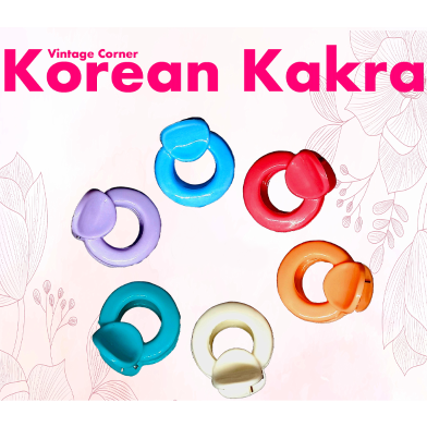 High Quality Korean Hair Clip Kakra 6 Pcs image