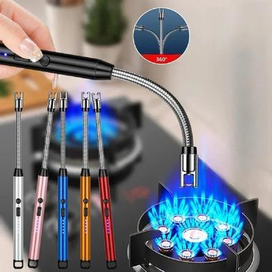 High Quality Rechargeable Kitchen Lighter USB Charging Natural Gas Incense Candle Igniter Gun Outdoor Kitchen Lighter image