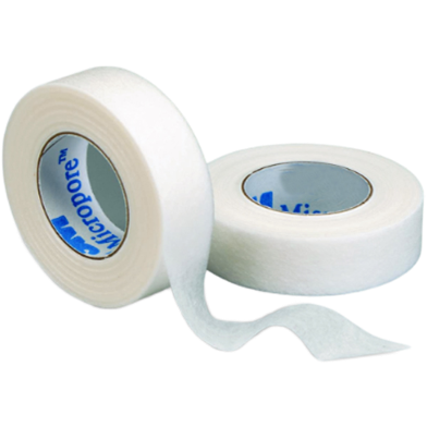 High Quality - Sergicaal Micropore Tape Width 12.5 Mm or 0.5 Inch Length 9 Meter Tapes Safety Cones image