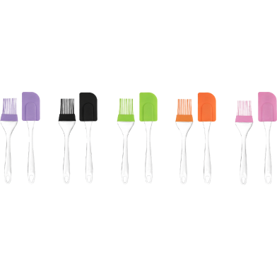 High Quality Silicon Spatula and Oil Brush Set image